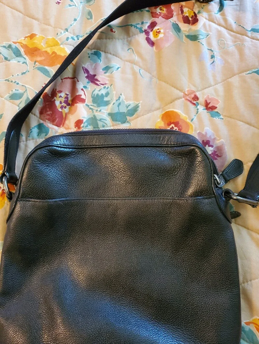 Coach Women’s Black Leather Crossbody Bag